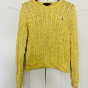Ralph Lauren Yellow Sweater
